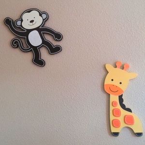 Wooden Nursery hanging art